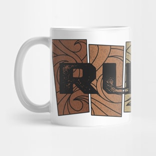 Rush Retro Pattern Mug